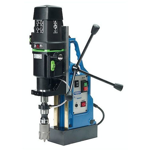 Champion BD100 Magnetic Drilling Pres, 50 to 140 rpm, 80 to 230 rpm, 120 to 330 rpm, 180 to 510 Spindle Speed, 110 VAC