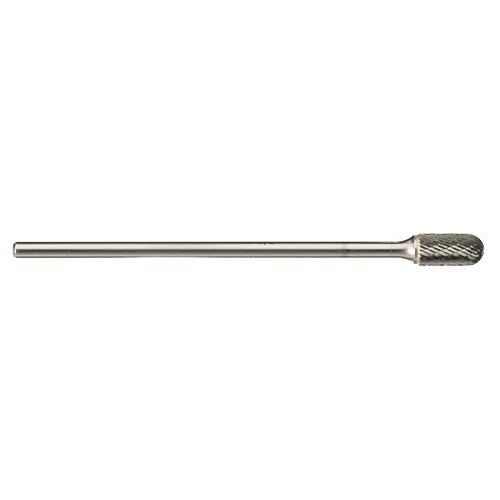Champion® SC5-L6 Carbide Burr, Cylindrical - Radius End, 1/2 in Head Dia, 1 in Length of Cut