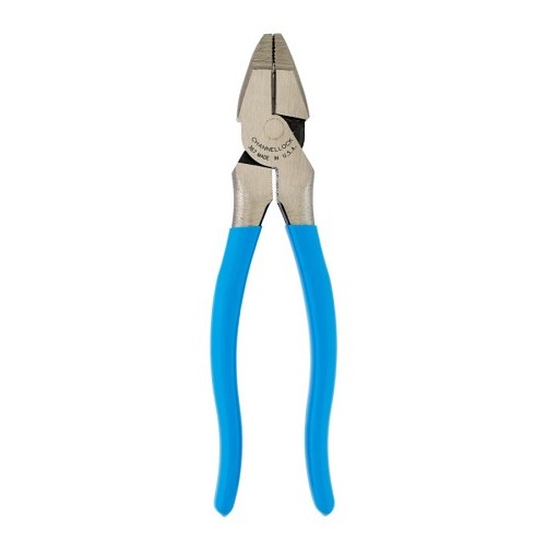 Channellock® 367 Linemen's Plier, 0.63 in Nominal Capacity, Cross-Hatch Jaw, 1.28 Length in Jaw, High Carbon Steel Jaw, 7.49 in Overall Length