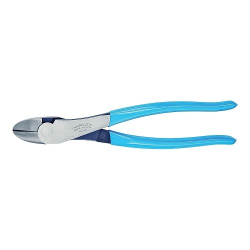 Channellock® 6837116 Diagonal Cutting Plier, 0.056 to 0.091 in Dia Piano Wire, 0.047 to 0.091 in Hard Wire, 0.047 to 0.091 in Medium Hard Wire, 0.162 in Dia Soft Wire For Maximum Wire Thickness, 1.02 in L x 1.12 in W Jaw, 9 in OAL