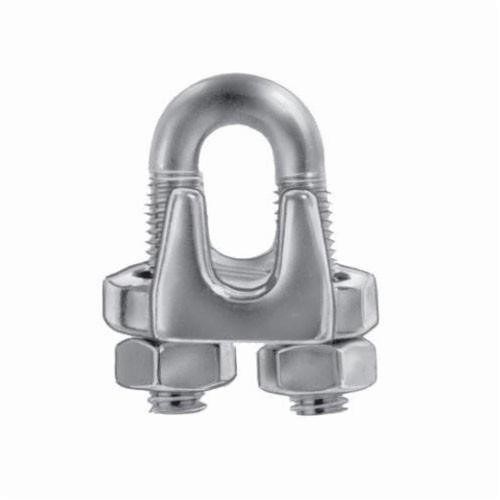 Chicago Hardware 23630 0 Wire Rope Clip, 3/8 in, 304 Stainless Steel