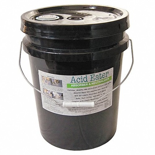 Clift Industries Acid Eater 10001-004 Acid Neutralizer, 5 gal Container, Pail Container, Neutralizes: Acids, Granular Form