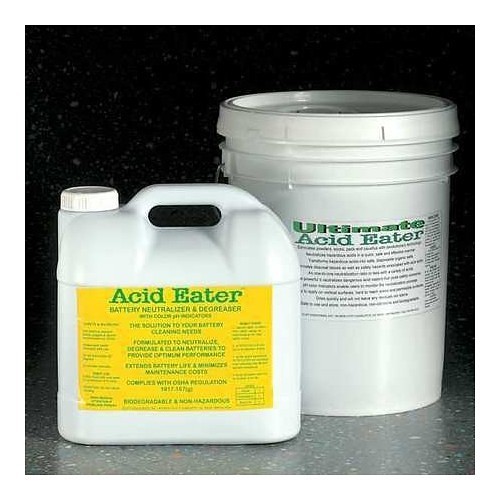 Clift Industries Acid Eater 1002-022 Acid Neutralizer, 2.5 gal Container, Bottle Container, Neutralizes: Acids, Liquid Form