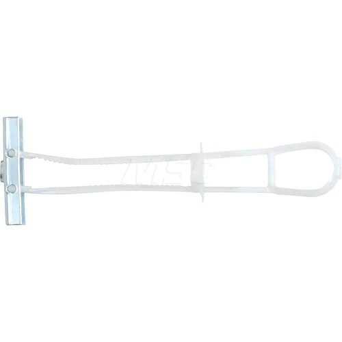 Columbus Fasteners 4054 Hollow Wall Anchor, Strap Toggle Drywall, 1/4 in Thread, Plastic