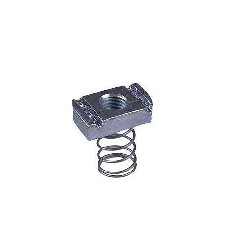 Clamping Spring Nut, SAE, 3/8 in, Stainless Steel