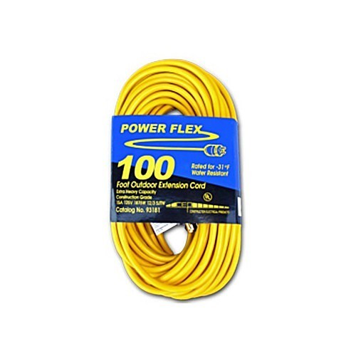 Construction Electrical CEP-1201 Extension Cord, 15 A, 125 V, 3 Conductors