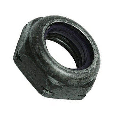 Continental-Aero Fasteners 200FNNU Lock Nut, Heavy Thin Nylon Insert, Imperial, #2-12, Low Carbon Steel, Plain, Material Grade: Grade 8