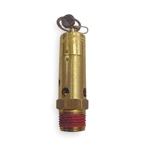 Control Devices SF50-1A150 Air Safety Valve, 150 psi Pressure, Brass Body