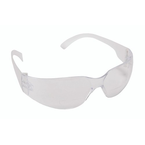 Cordova Bulldog EHF10S20 Safety Glasses, Anti-Scratch Lens Coating, Clear Lens, Single Wraparound, Frosted Gray Frame, Polycarbonate Frame, Polycarbonate Lens, Universal