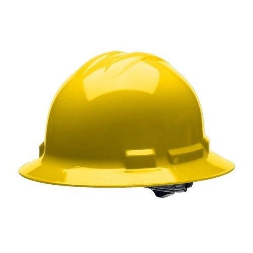 Cordova Duo Safety™ H36R2 Hard Hat, Polyethylene, 6 Point Ratchet Suspension, Yellow