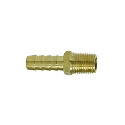 Coronet Parts 139-42 Hose Barb, 1/4 x 1/8 in Nominal, Brass