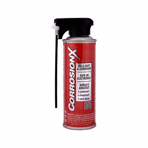 Corrosion Technologies CORROSIONX 90101 Corrosion Inhibitor, 6 oz Container, Aerosol Can Container, Amber, 0.87 Specific Gravity