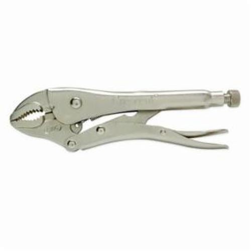 Crescent® C5CV Locking Plier, 1-1/4 in Nominal, Alloy Steel Curved Jaw, Serrated Jaw Surface, 5 in OAL, ASME Specified