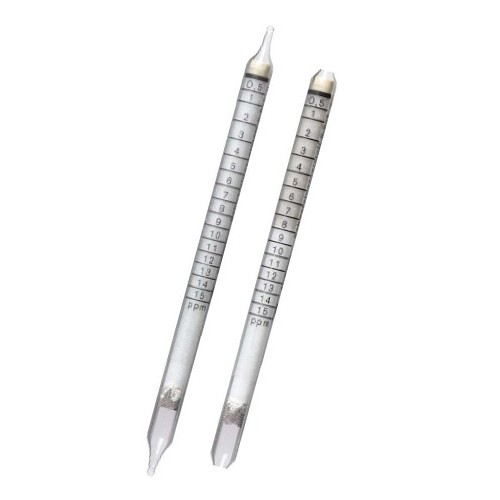 Cross 6728041 Gas Detector Tube, Detects: Hydrogen Sulphide 0.5/A, Measuring Range: 0.5 to 15 ppm, White/Pale Brown