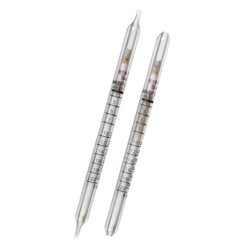 Cross 8101831 Gas Detector Tube, Detects: Hydrogen Sulphide 1/D, Measuring Range: 10 to 200/1 to 20 ppm, White/Brown