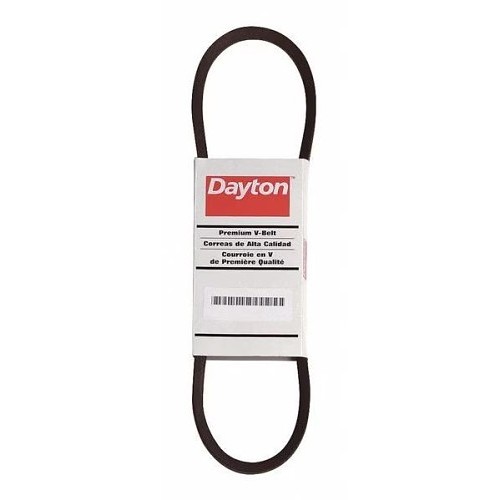 Elkay DAYTON® G2126555 V-Belt, B-Weight Section Size, 21/32 in Top Width, 91 in Outside Length, 13/32 in Thickness, Rubber/Fabric/Polyester