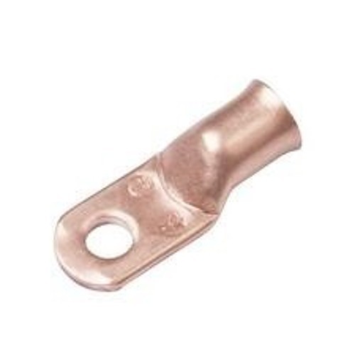 Terminal Lug, 4/0 AWG Conductor, 3/8 in Stud, Standard, Copper Contact