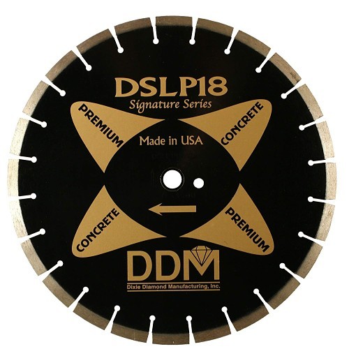 DDM CONCUT DIXDSLP1814125 Diamond Blade, 14 in Blade Dia, 0.125 in, 1 in