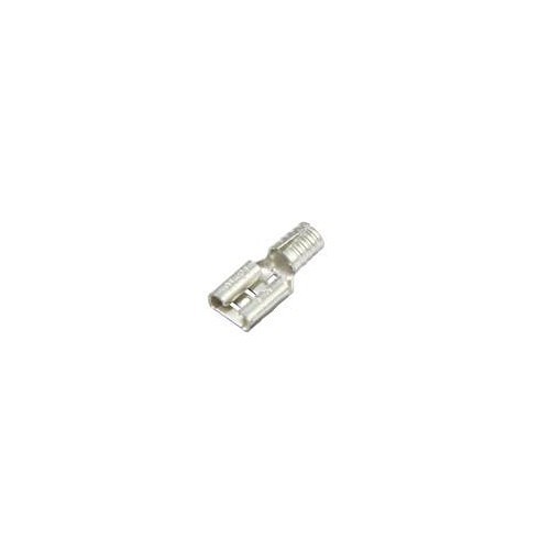 Female Crimp Terminal, 12 to 10 AWG Conductor, 0.032 x 0.250 in Tab