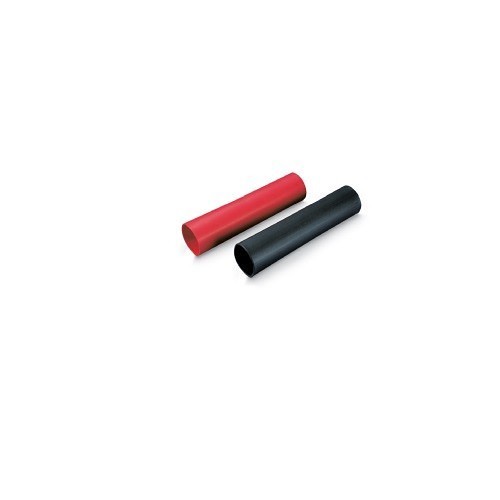 Heat Shrink Tubing, 1-1/2 in ID Expanded, 4 ft Length, Red, 3:1 Shrink Ratio