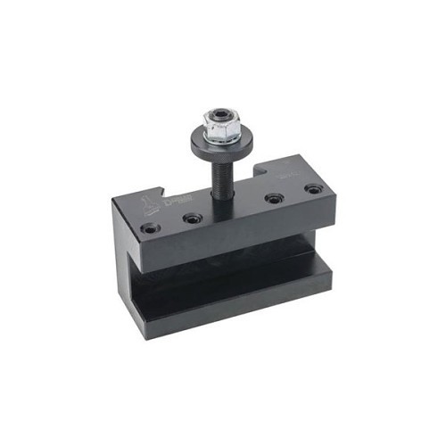 D50DA-1 Tool Post Holder, Tool Post Holder Number: #1, 17 - 32 deg Lathe Swing, 1-1/2 in Maximum Cutting Tool Size, 3-1/2 in Overall Length