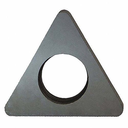 ITSN-433 Shims Seat, Boring Bars Indexable Tool, Triangle, 1/2 in Inscribed Circle, 3/16 in Thickness