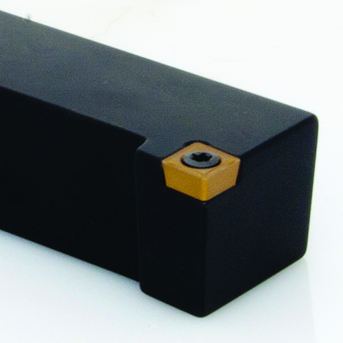 LH SCLCL08-3A Indexable Turning Insert Holder, SCLCL08-3a Tool Holder, Insert Compatibility: CC.T 32.5, Left Hand Cutting, 1/2 in W x 1/2 in H Shank, Square Shank, Neutral Rake, 4 in Overall Length