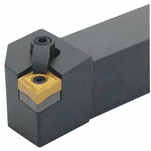 MCLNR16-4C Indexable Turning Insert Holder, MCLN Tool Holder, Right Hand Cutting, 1 in Shank, 5 in Overall Length