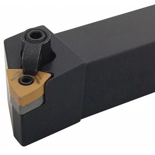 MWLNR-12 3B Indexable Turning Insert Holder, MWLNR Tool Holder, Right Hand Cutting, 3/4 in W x 3/4 in H Shank, Square Shank, Negative Rake, 4-1/2 in Overall Length