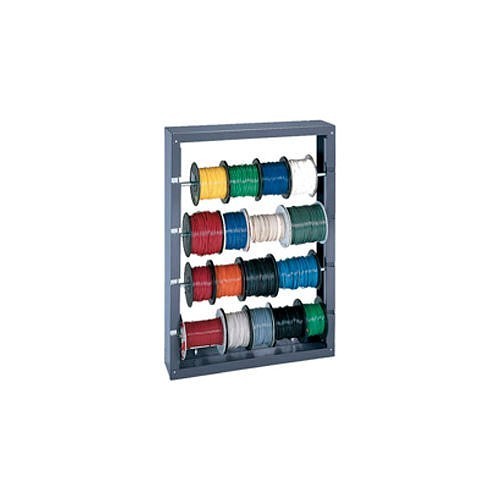 DURHAM MFG® 368-95 Wire Spool Rack, 5-7/8 in Overall Length, 26-1/8 in Overall Width, 36-1/2 in Overall Height, Gray