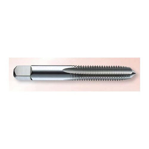 Dauphin Precision Tool BRUBAKER TOOL™ 10375-00-B Straight Flute Tap, 5/16-18 in, GH3, Taper Chamfer, 4 Flutes, Bright, High Speed Steel