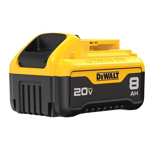 DeWALT® DCB208 Lithium Battery, 20 V Nominal, 8 Ah Nominal Capacity, Extended Capacity