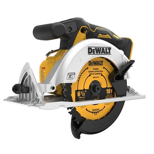 DeWALT® DCS565B 20V MAX* XR® Cordless Circular Saw, 6-1/2 in Dia Blade, 5/8 in Arbor, Bare Tool