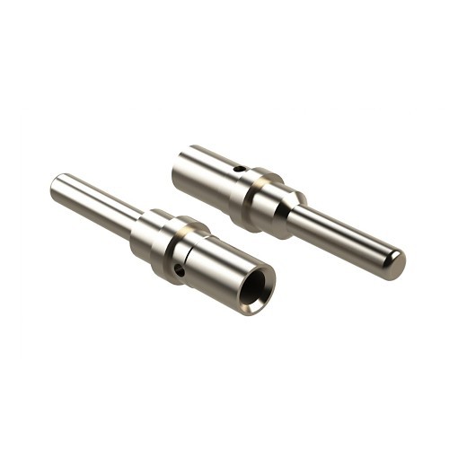 Del City 14602041 Pin Contact, For Use With: Deutsch Compatible Atp Series Connectors, 14-12 ga, Copper Alloy