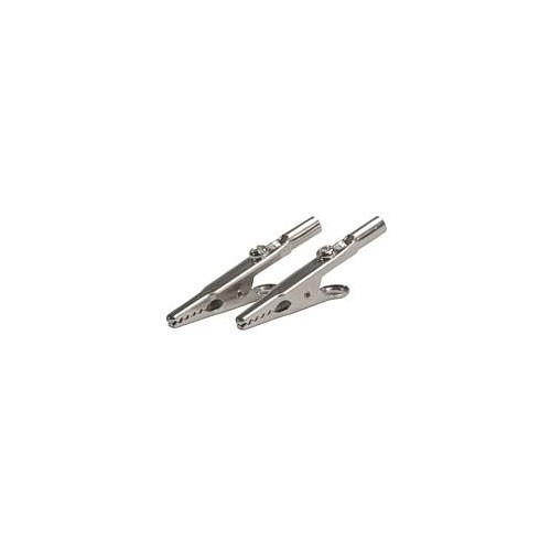 Del City 1463 Alligator Clip, 10 A, 1/2 in Jaw Opening, 1-5/16 in Overall Length, Steel