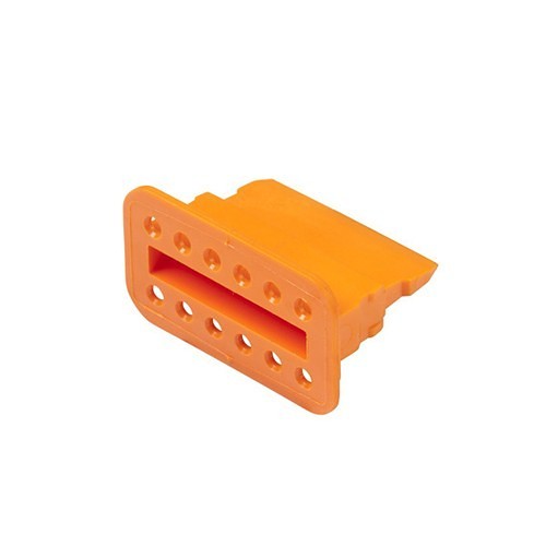 Plug Wedge, 12-Way, Thermoplastic, Series: DT