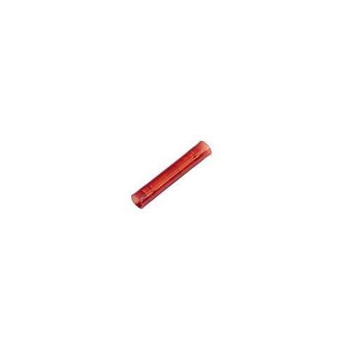 Butt Connector, 22-18 AWG Wire, Vinyl Wire, Red