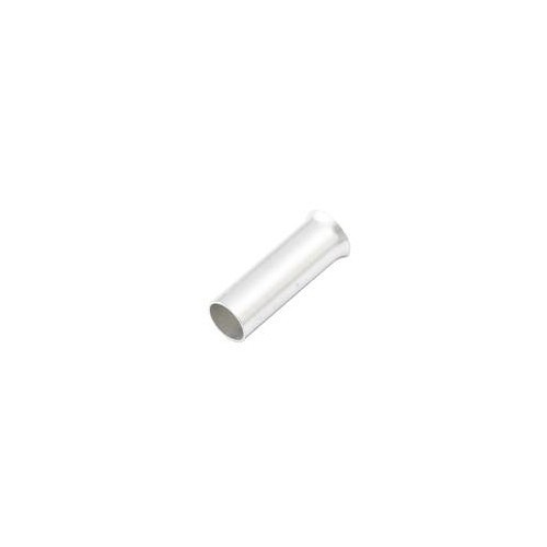 Del City 710100 Wire Ferrule, 10 AWG Conductor, Crimp Conductor, 10 mm Length