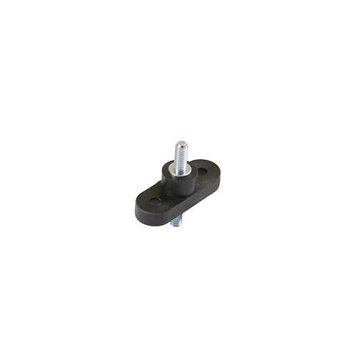 Del City 71255 Panel mount Junction Block, 100 A, Thermoplastic Body, Zinc Plated Brass Stud