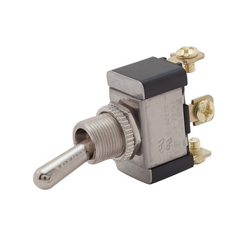 Toggle Switch, SPDT On-Off-On, 1 Pole, Screw Terminal