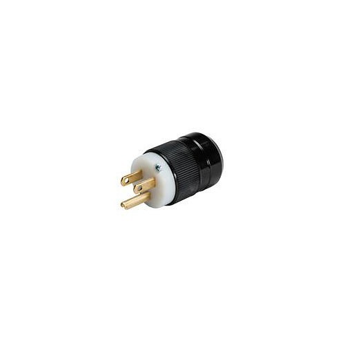 Del City 75550 Power Cable Plug, 125 VAC, 15 A, 3 Wires, For Use With: Power Cable