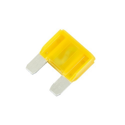 Automotive Fuse, 20 A Amp, 32 V, 1000 A Interrupt, Series: Maxi®, Yellow