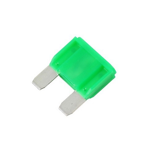 Automotive Fuse, 30 A Amp, 32 V, 1000 A Interrupt, Series: Maxi®, Green