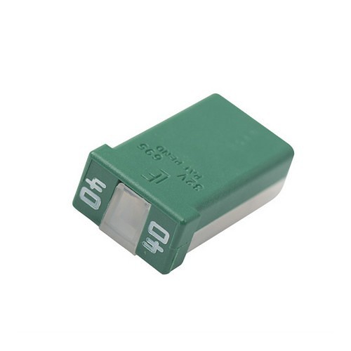 Cartridge Fuse, Female, 40 A, 32 V, 1000 A Interrupt, Series: MCASE, Green