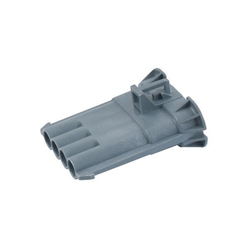 Del City 85024 Housing Connector, 4 Positions, 4 Rows, Nylon Plastic