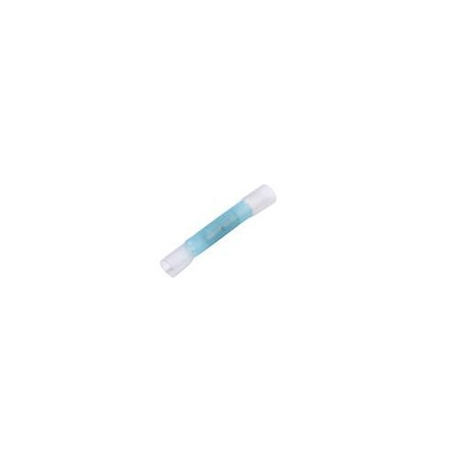 Sleeve Butt Connector, 16-14 AWG Conductor, Nylon, Blue