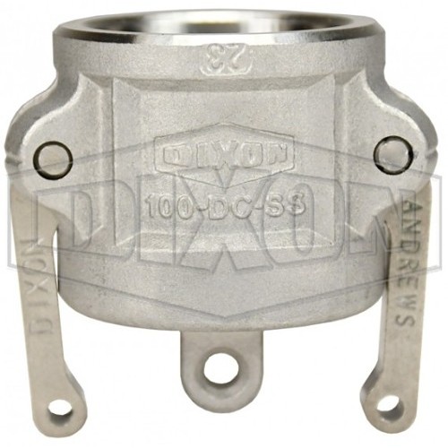 Dixon® 100-DC-SS Cam & Groove Dust Cap, Type DC, 1 in Nominal, 316 Stainless Steel, Domestic