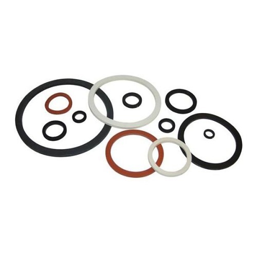 Dixon Valve & Coupling 100-G-BU Cam and Groove Gasket, 1 in Nominal, 1-1/16 in Inside Dia, 1-9/16 in Outside Dia, 1/4 in Thickness, Buna-N