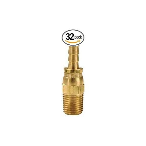 Dixon® 1030806C Hose Barb Swivel, 1/2 x 3/8 in Nominal, Hose x MPT, Brass