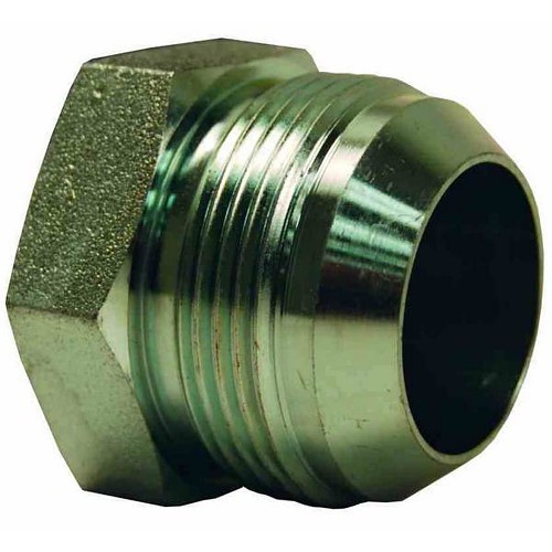 Dixon® 1254-06H Hydraulic Plug, 9/16-18 Nominal, Male JIC 37 deg Flare, Steel, Domestic